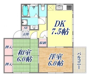 アメニティ・スクエアの物件間取画像